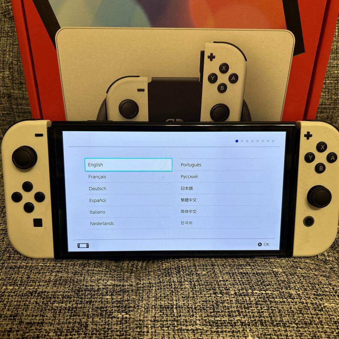 新品未開封 Switch本体有機EL JCホワイト Switch本体有機EL JCホワイト