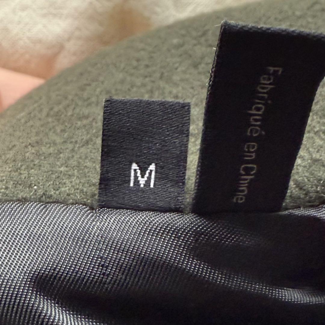 極美品✨現行 Theory スタンドカラー ロングコート カーキ  カシミア M 極美品✨現行 Theory スタンドカラー ロングコート カーキ