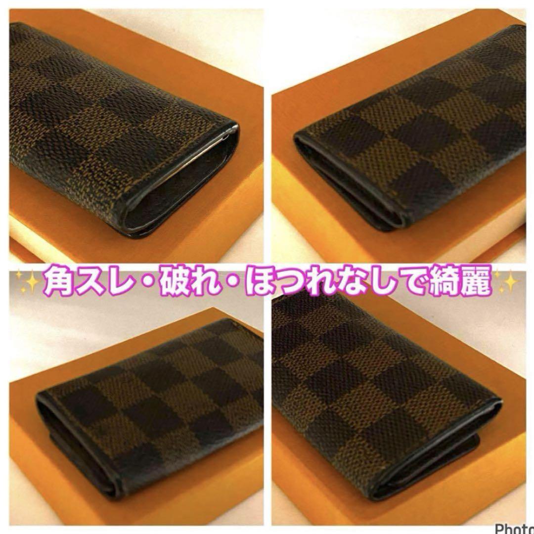 ⭐️新品並レベル⭐️ルイヴィトン⭐️ダミエ⭐️ミュレティクレ⭐️4連キーケース⭐️