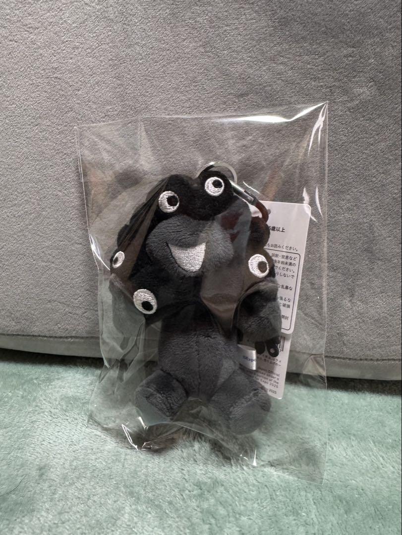 大阪万博 ☆ミャクミャクぬいぐるみ☆黒 カラビナ付き