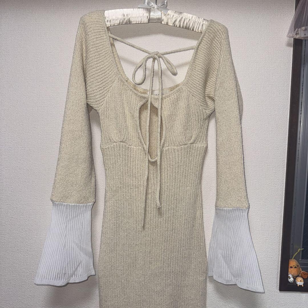 andmary candy sheer dress white