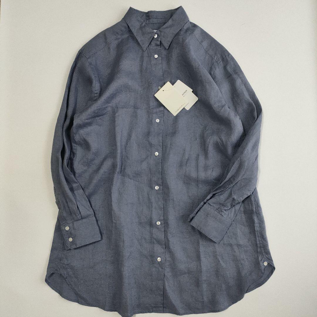 新品　フレームワーク　リネン100% FRENCH LINEN 2WAYシャツ