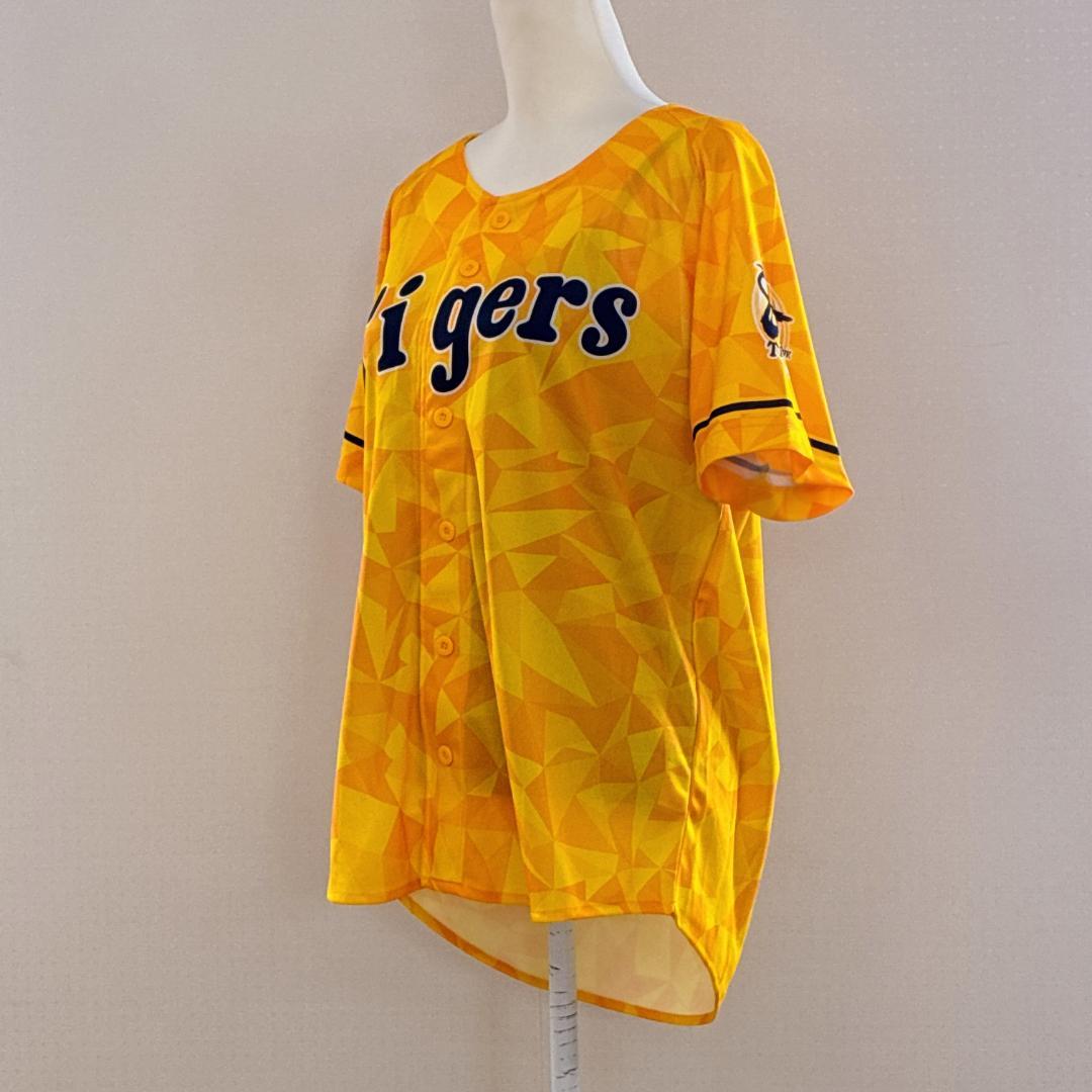 美品 MIZUNO ミズノ ユニフォーム風Tシャツ タイガース 85周年 応援