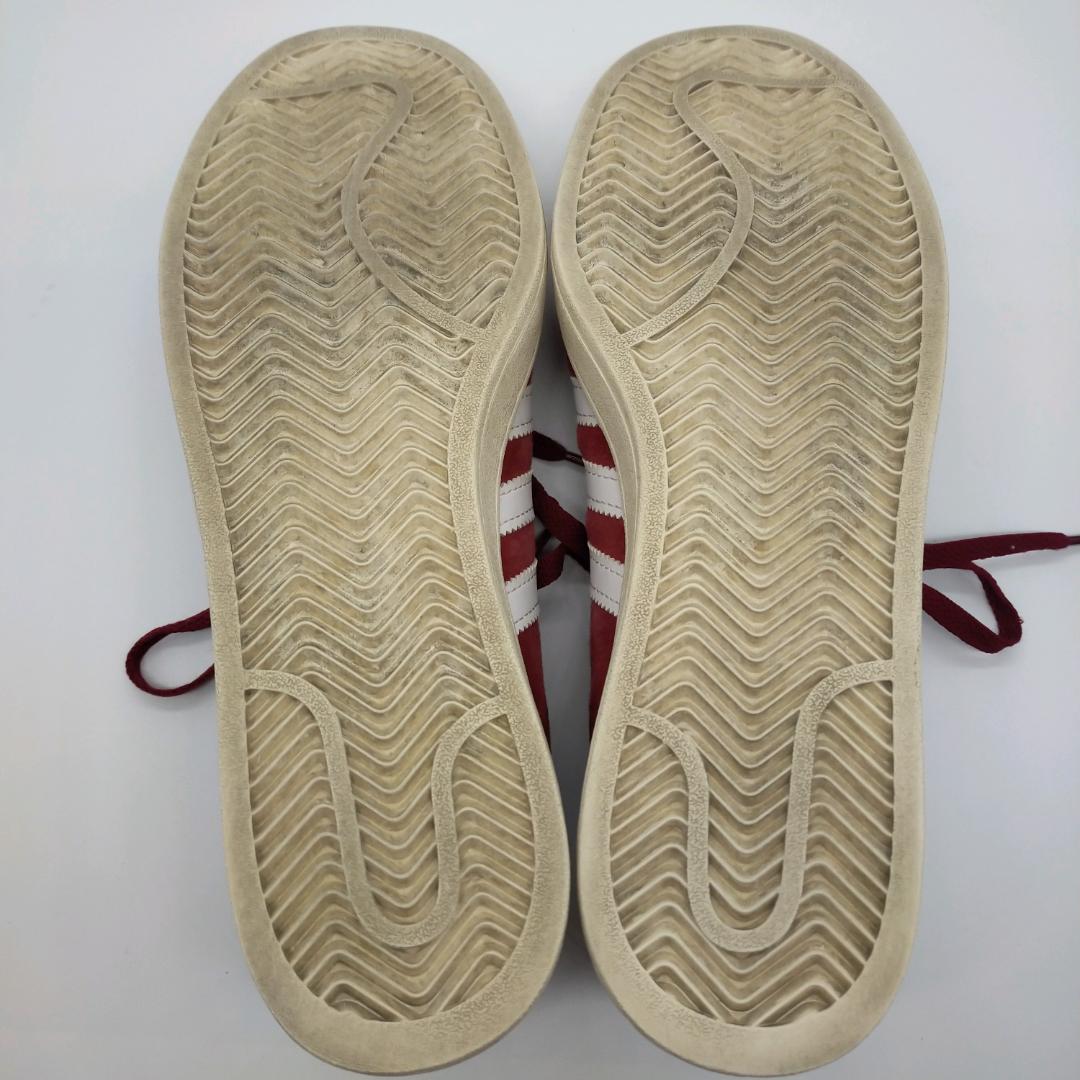 美品　アディダス adidas　キャンパス　エンジ　28　スエード　adidas