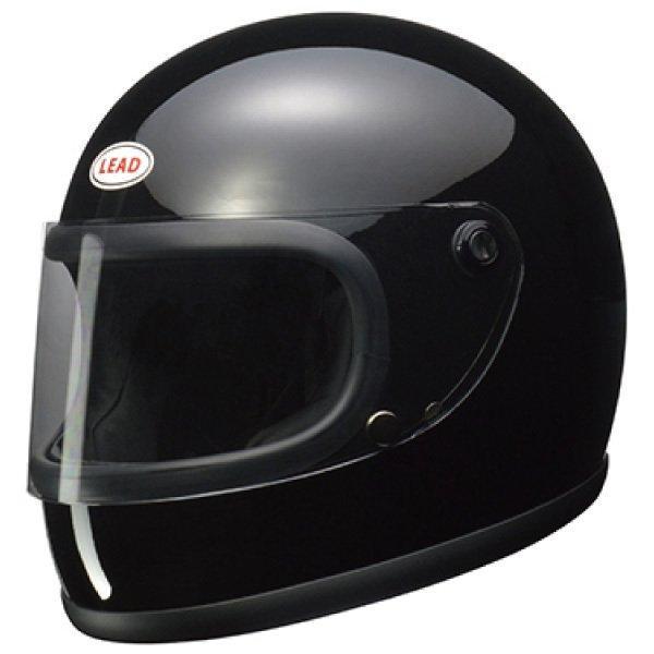 LEAD リード工業 RX-200R ブラック ビンテージフルフェイス 族