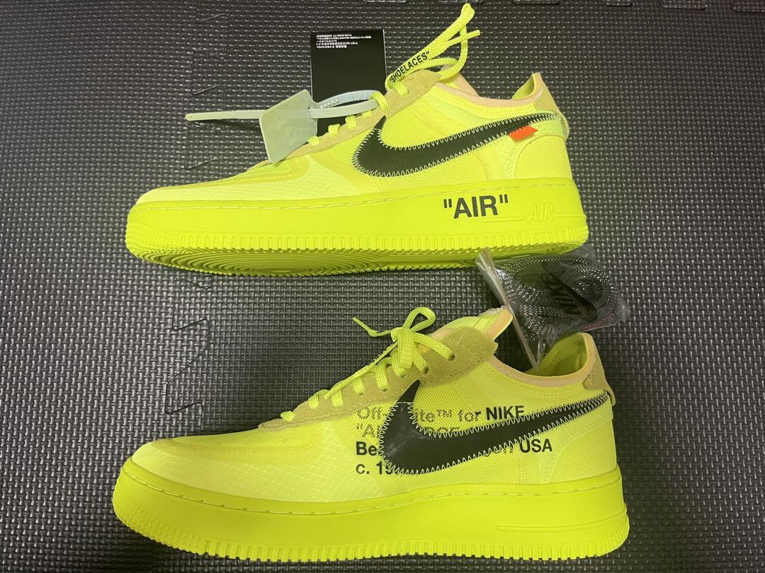 【訳有】Off-White Nike Air Force 1 Low Volt