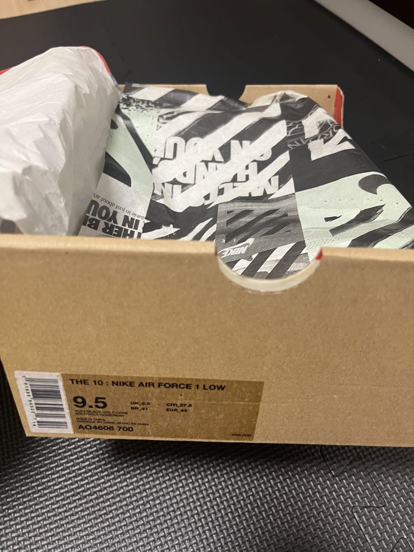 【訳有】Off-White Nike Air Force 1 Low Volt