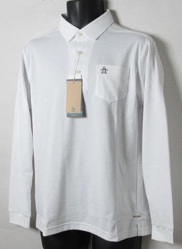 マンシングウェア ゴルフ サンスクリーン 長袖ポロシャツ L ホワイトL Munsingwear