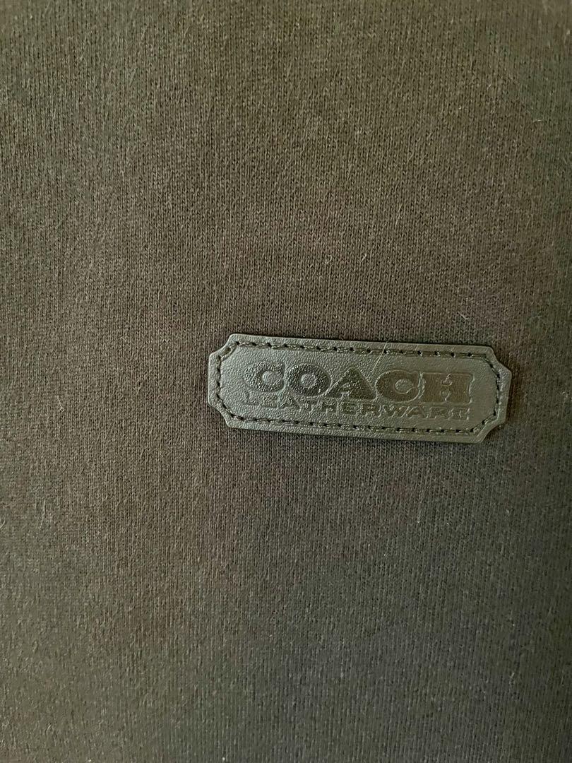 コーチ　COACH メンズ　本革　ジャケット　ブラック