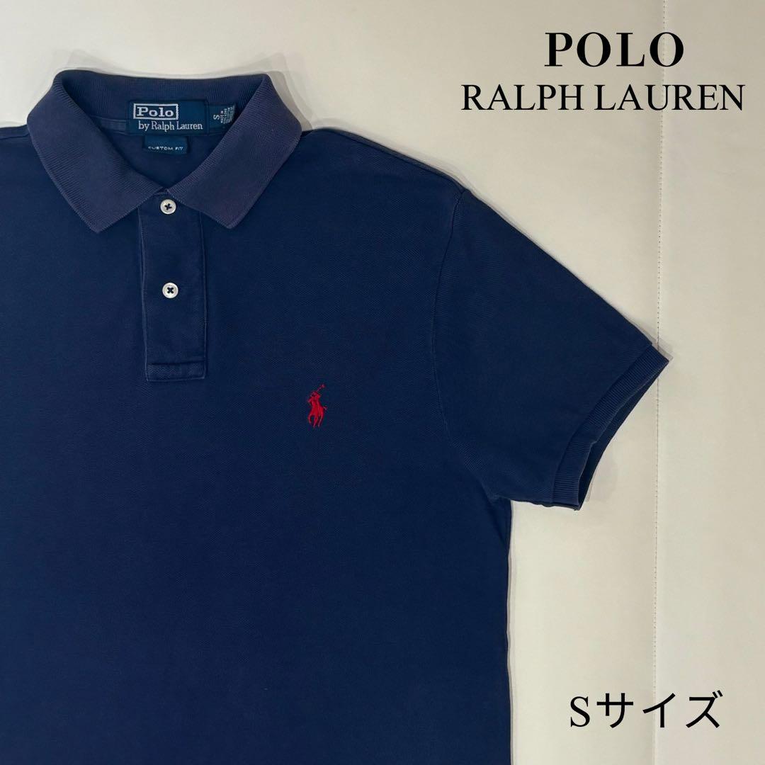 Ralph ラルフローレン ネイビー ポロシャツ Sサイズ polo - メルカリ