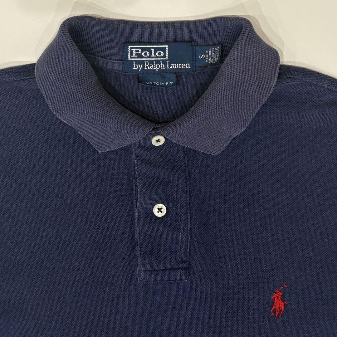 Ralph ラルフローレン ネイビー ポロシャツ Sサイズ polo - メルカリ