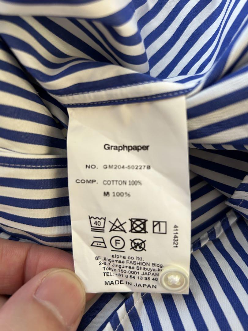 Graphpaper 別注 Thomas Mason SHIRT