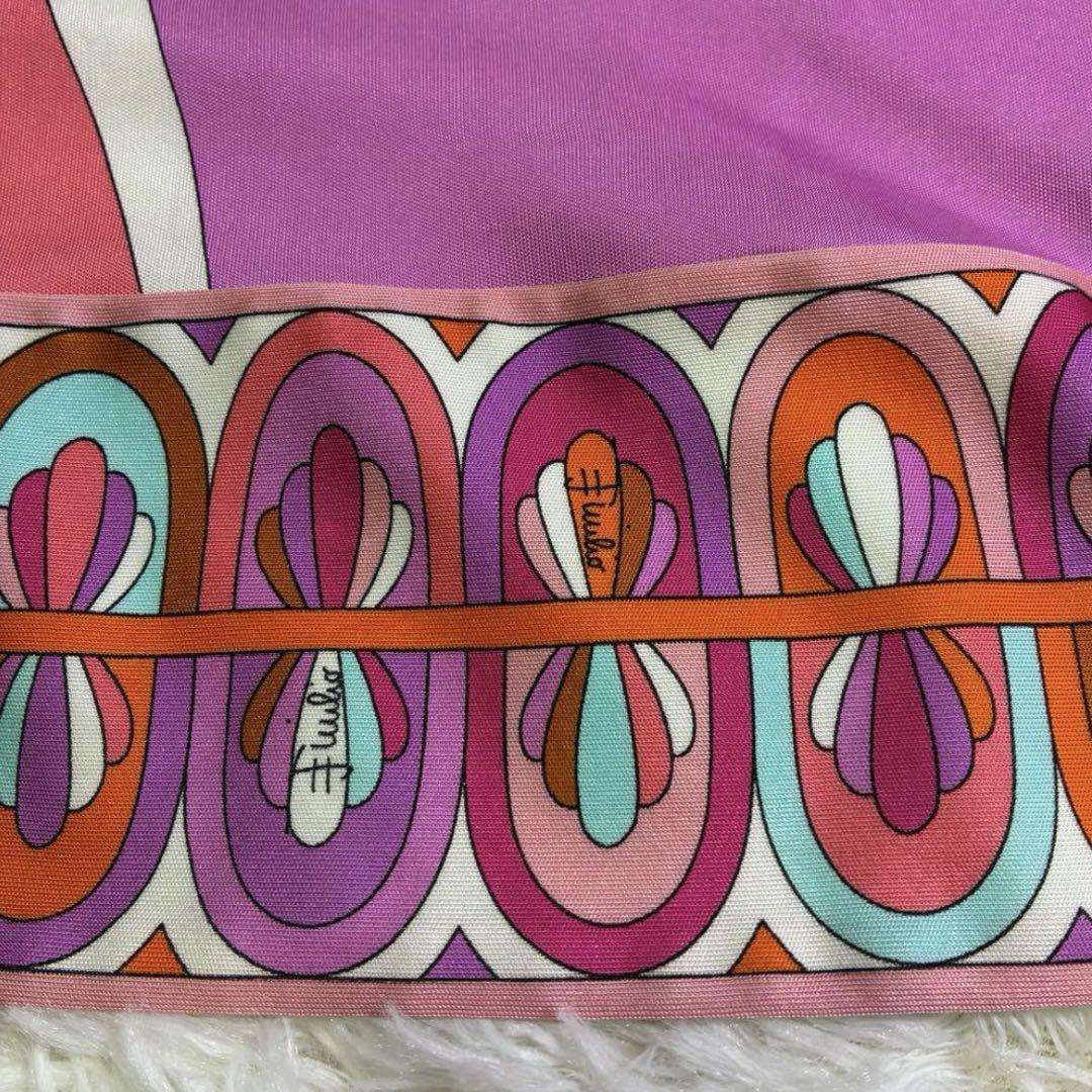 美品 EMILIOPUCCI エミリオプッチ ワンピース プッチ柄 リボン S