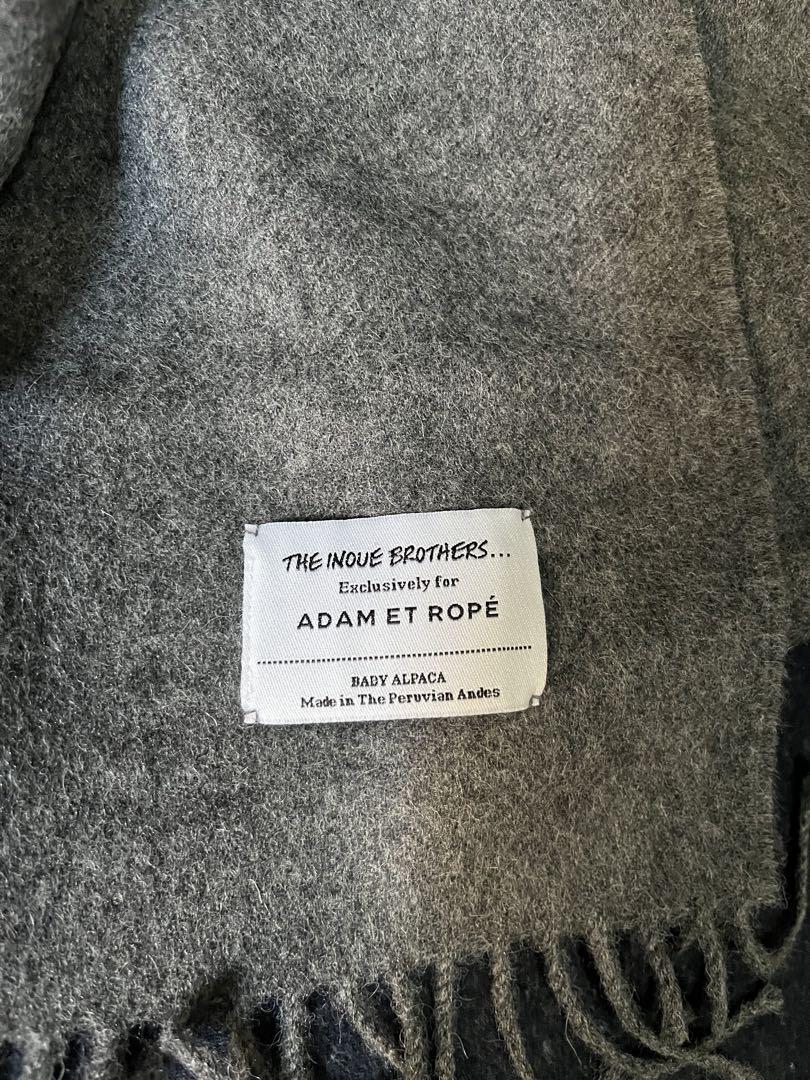 ADAM ET ROPE別注 THE INOUE BROTHERS 大判ストール