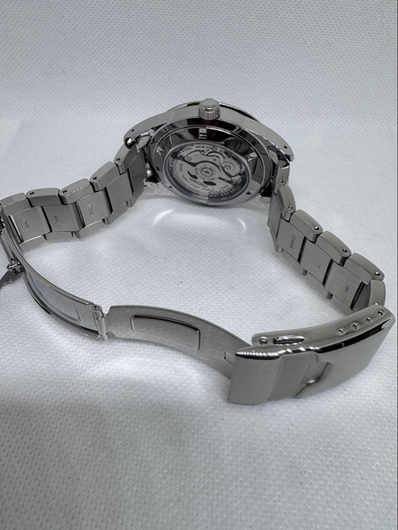 SEIKO 自動巻き SARV003 黒文字盤