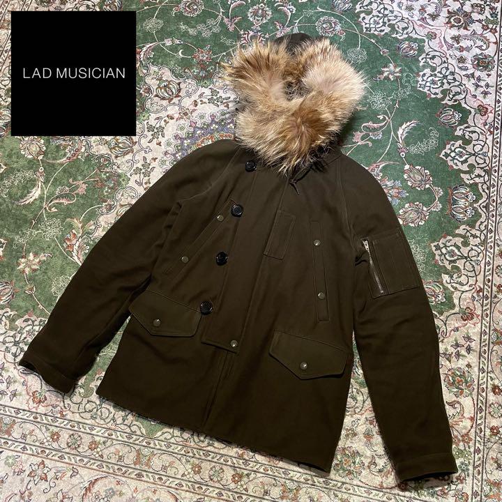 ダッフルコート 【美品】ラッドミュージシャン ファー付き ダッフル