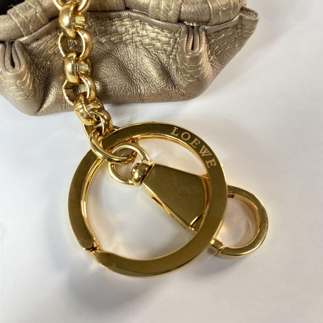 ロエベ LOEWE アナグラム キーホルダー キーリング 箱付き