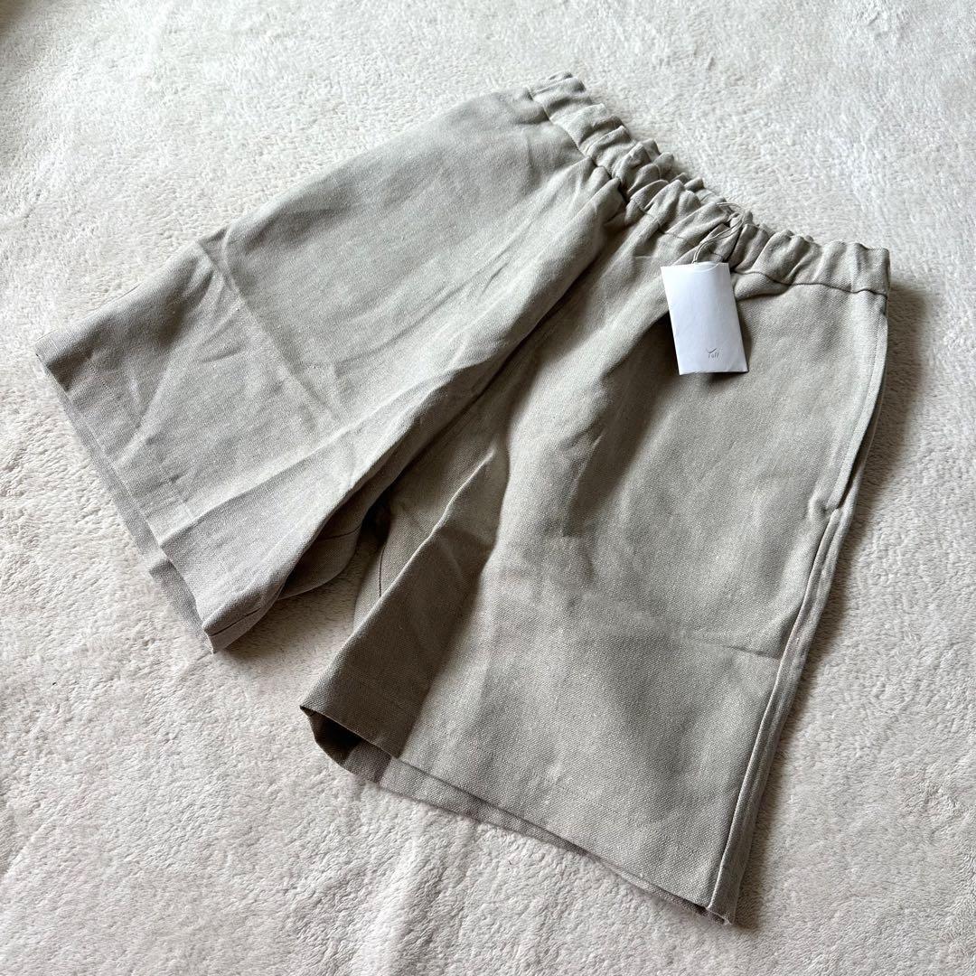 yoli linen short pants 新品未使用 ヨリ ショートパンツ yoli linen short pants 新品未使用 ヨリ リネン パンツ - メルカリ