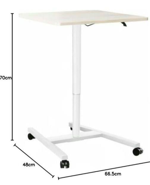 【美品】スタンディングデスク★ワンタッチ1秒昇降★耐荷重30kg★デスクテーブル