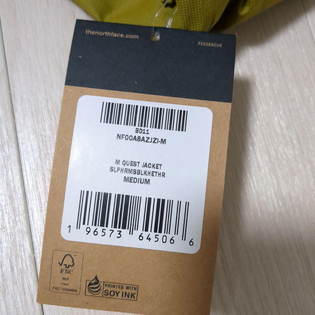 新品 The North Face Mens Quest Jacket Мサイズ 新品 The North Face Mens Quest Jacket Мサイズ