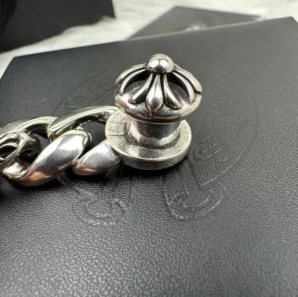 A31美品 ファンシーチェーン クリップブレス シルバー SV925
