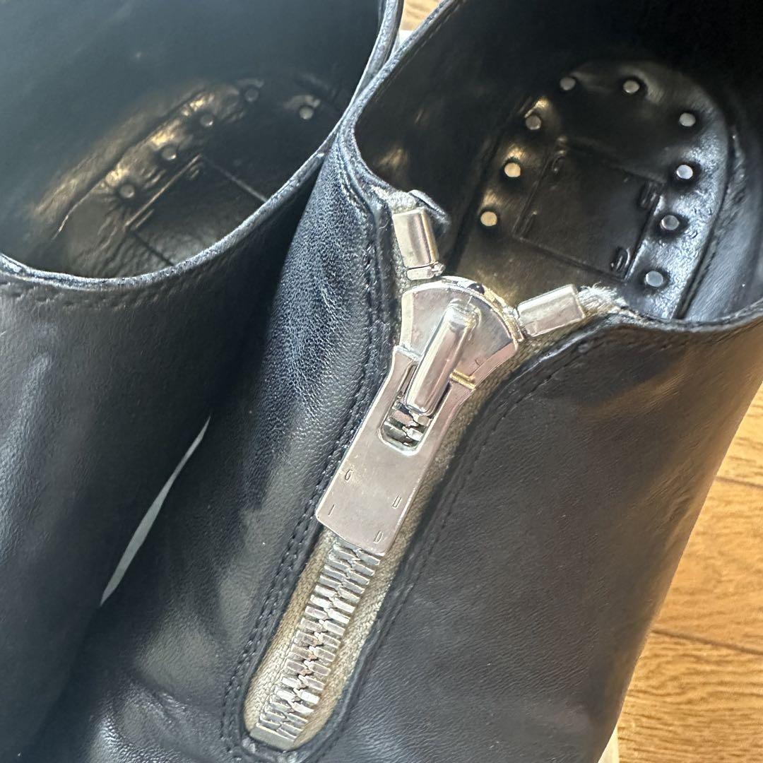 靴 GUIDI PL0FZ HORSE FULL GRAIN FRONT ZIP