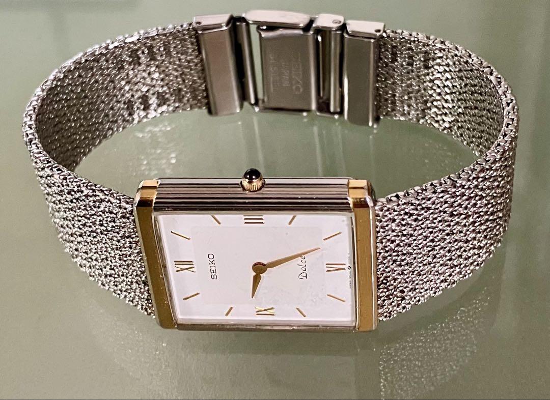 ★稼働品★SEIKO セイコー/DOLCE ドルチェ★★QZ★メンズ腕時計★