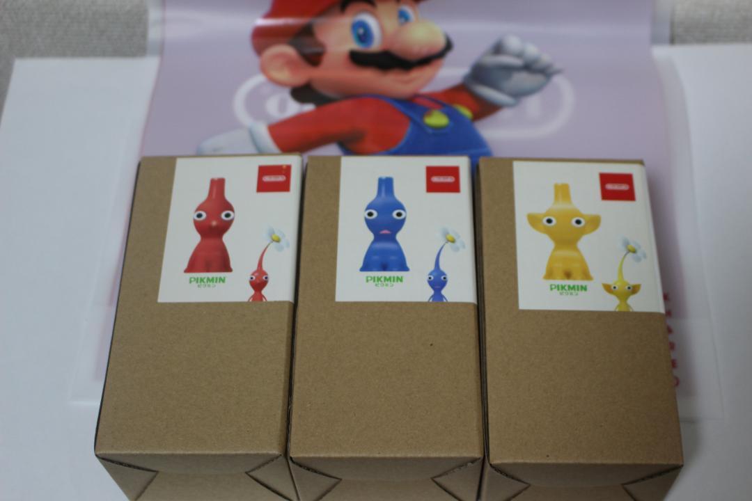 【即日発送可】ピクミン 一輪挿し 3色セット おまけ付き