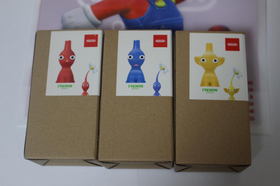 【即日発送可】ピクミン 一輪挿し 3色セット おまけ付き