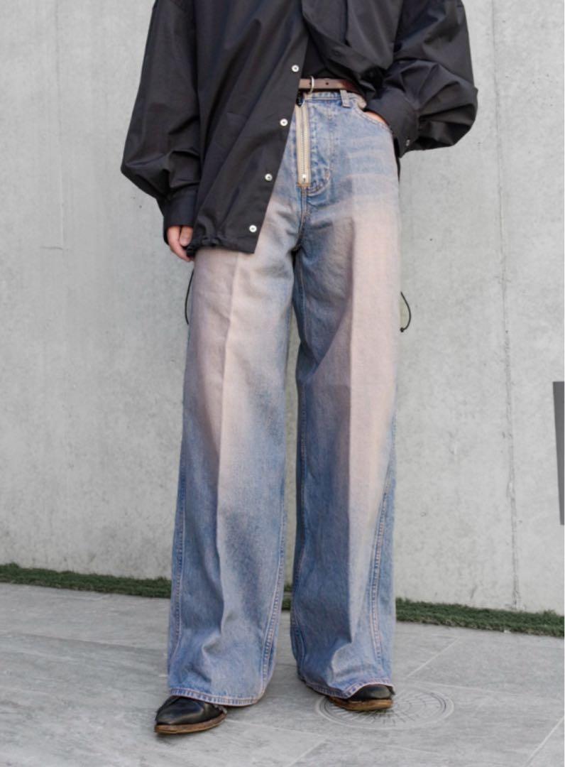 パンツ MASU BAGGY JEANS PINK INDIGO