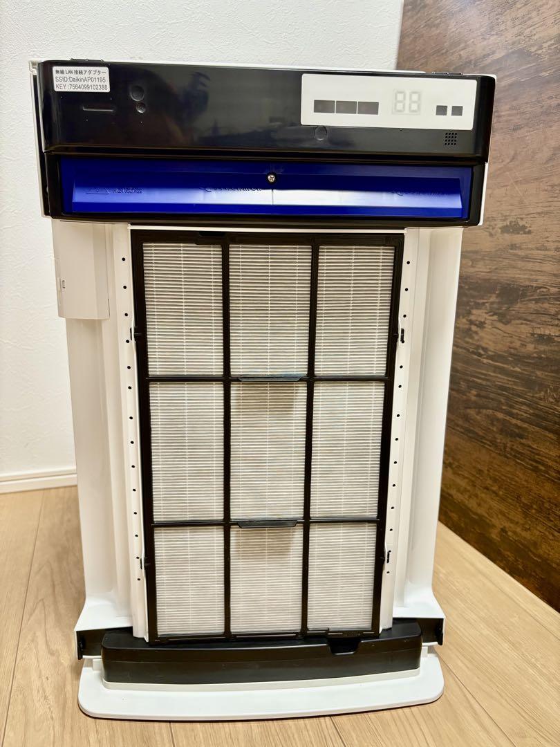 美品　DAIKIN ダイキン　MCK70X-W　加湿　ストリーマ空気清浄機
