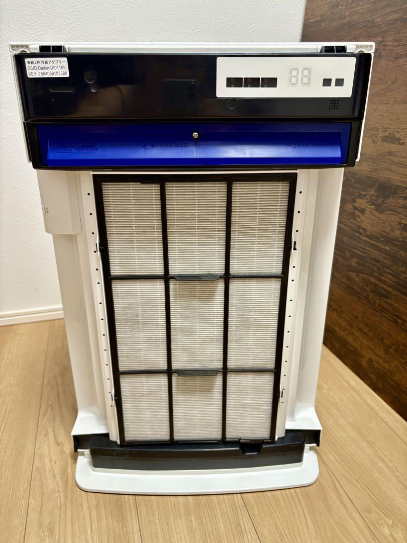 美品　DAIKIN ダイキン　MCK70X-W　加湿　ストリーマ空気清浄機