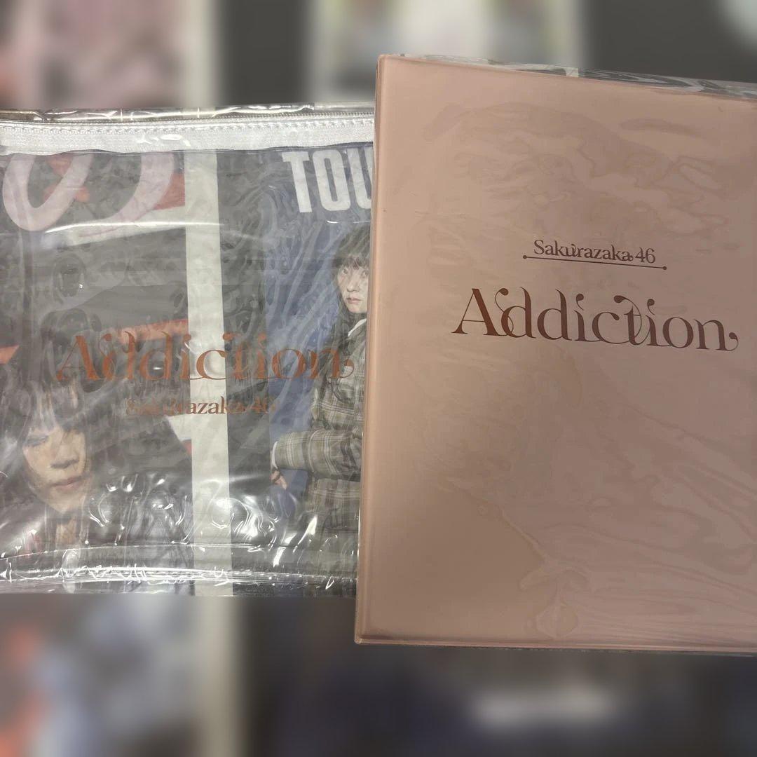 櫻坂46 Addiction HMV限定 クリアポーチ ファイル