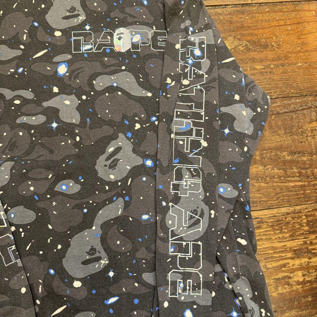 A BATHING APE SPACE CAMO ロンT