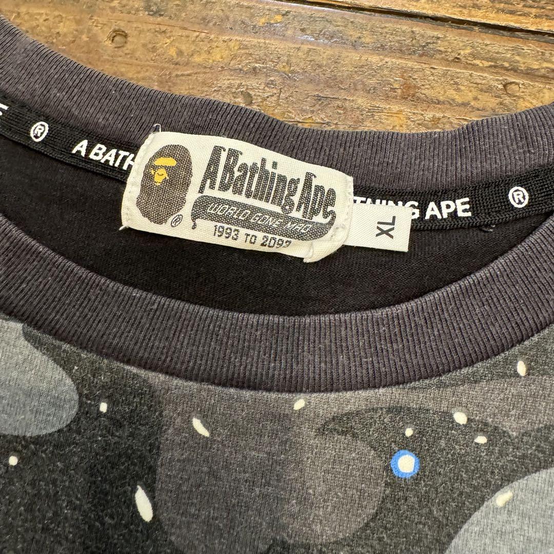 A BATHING APE SPACE CAMO ロンT