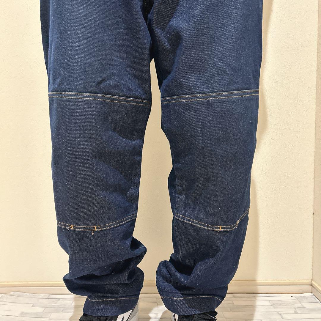 【着画】Stussy ダブルニー　デニム　ペインターパンツ　34サイズ