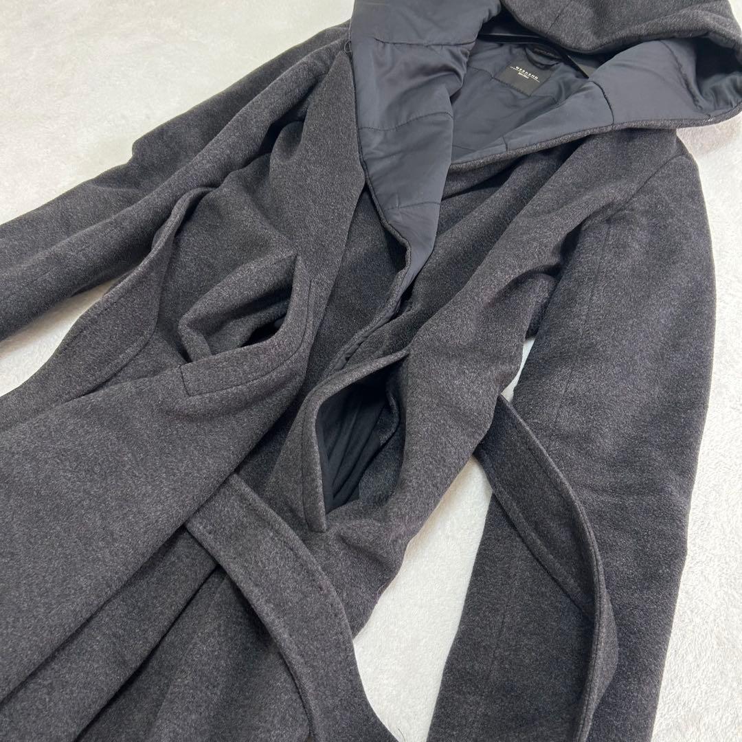 希少✨美品✨定価20万✨マックスマーラ 中綿ダウン　ベルト　フーデッドコート