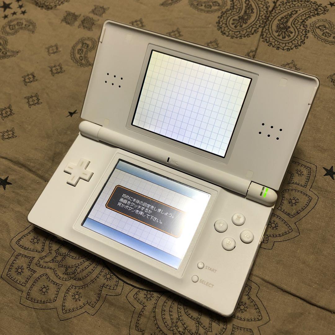Nintendo ニンテンド-DS LITE クリスタルホワイト 美品