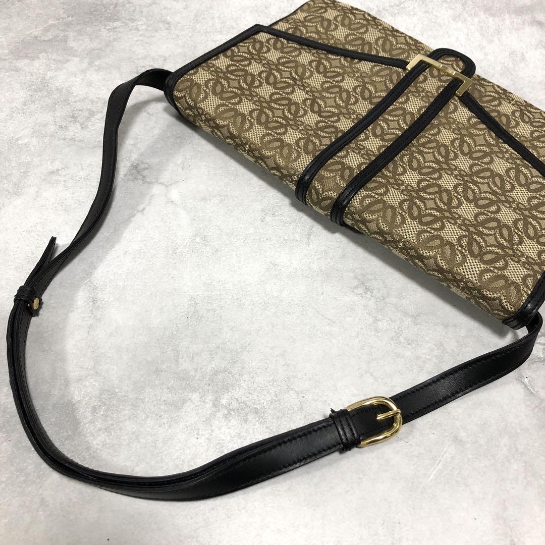 美品✨ロエベ アナグラム ヴィンテージ 2way ショルダーバッグ ベージュ