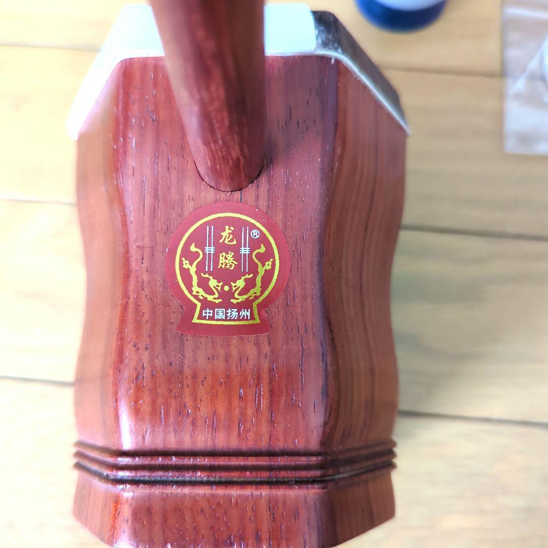 未使用 人工皮紅木二胡C 入出国許可証不要 本蛇革二胡と音色、音量同じ‼