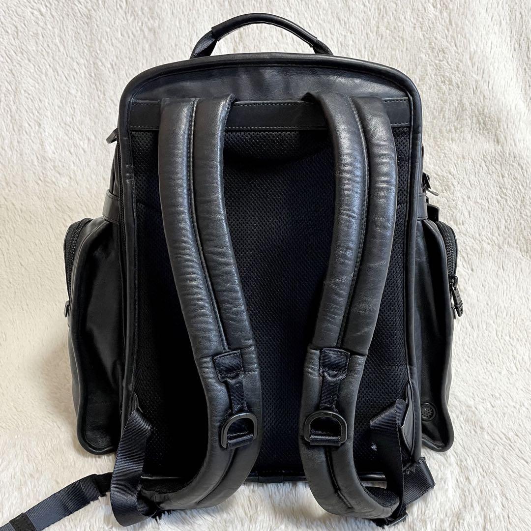 TUMI トゥミ アルファ オールレザー バックパック リュック ビジネスクラス