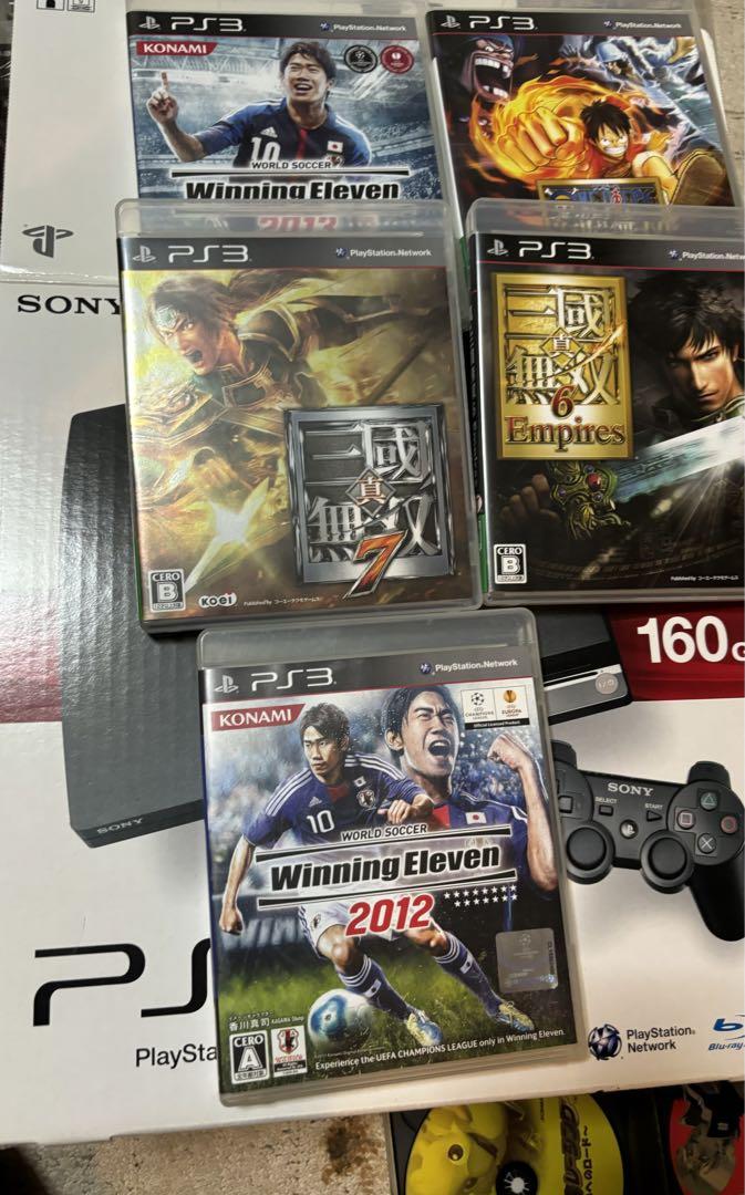 済PS3本体CECH-2500A160GB黒 ソフト16本セット新品、♥