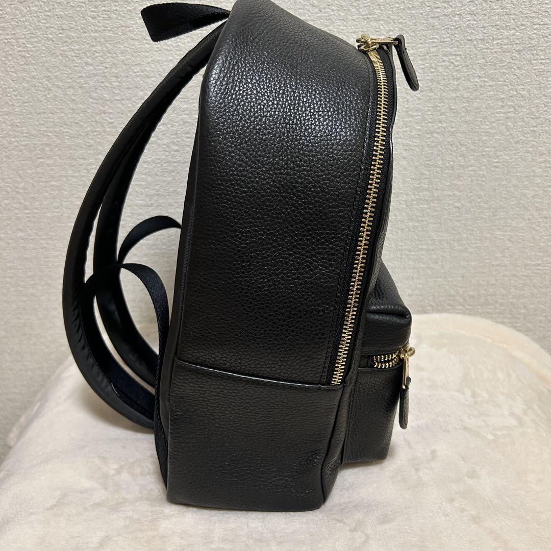 COACH コーチ　黒 レザーリュック