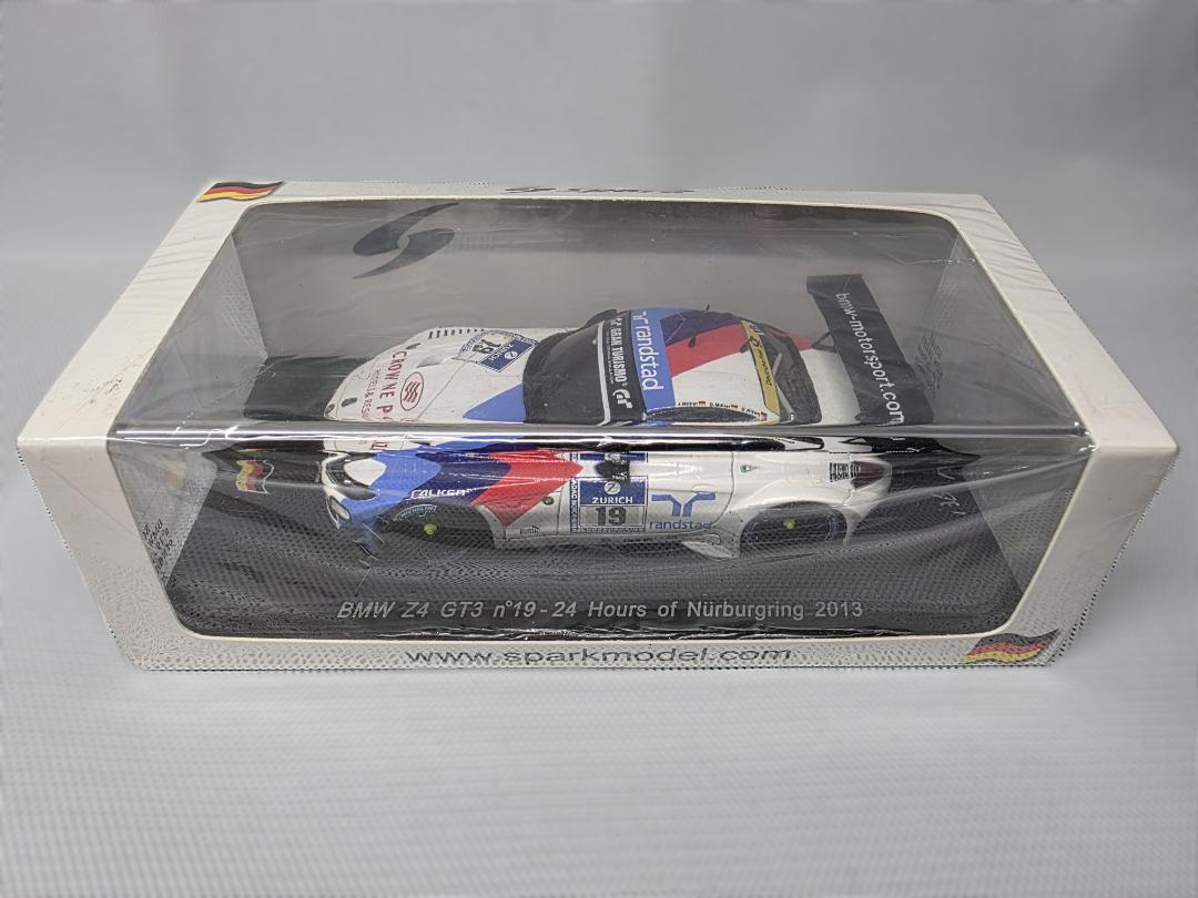 ミニカー Spark 1/43 BMW Z4 GT3 24H 2013 #19, #20