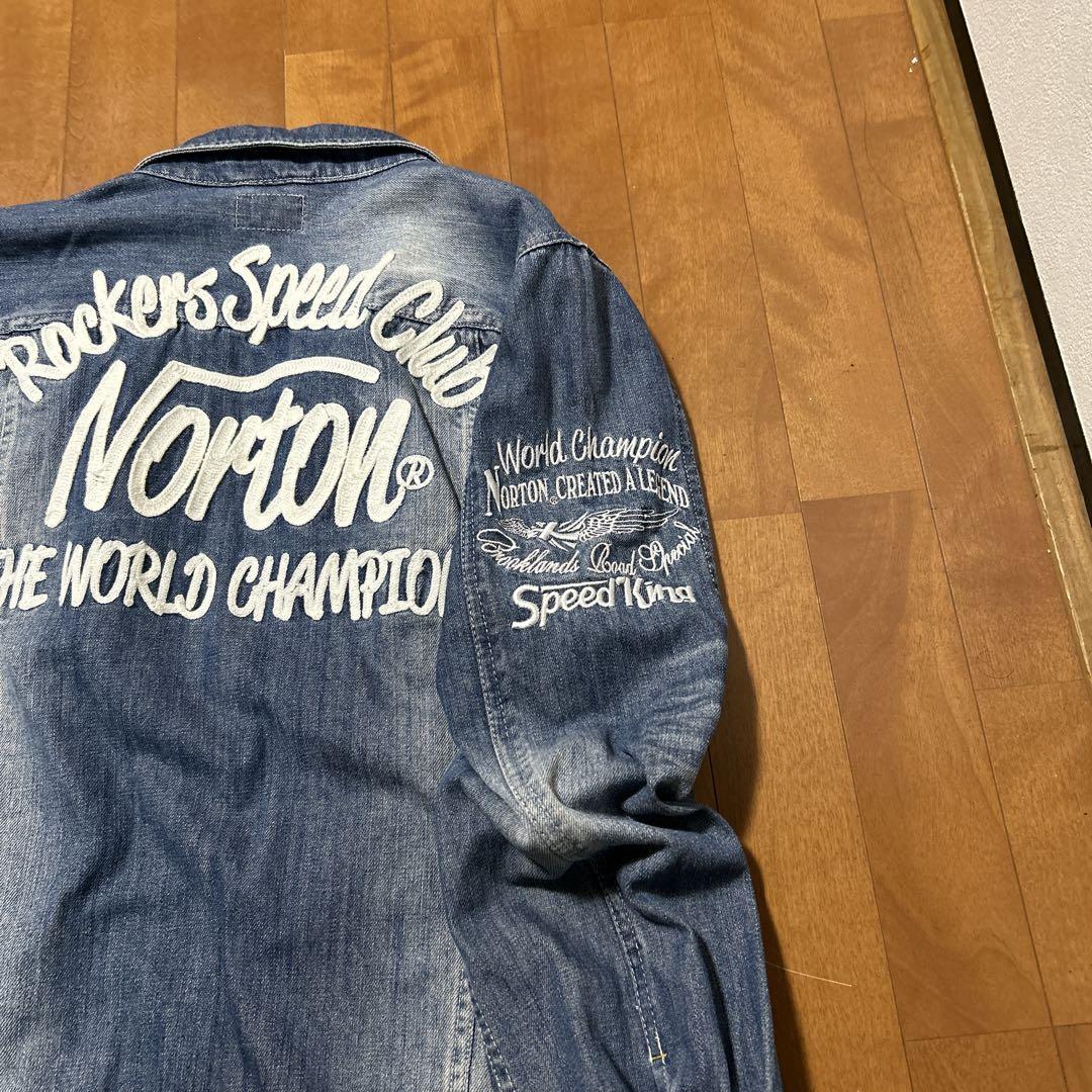 Norton ノートン Gジャン 刺繍 XL