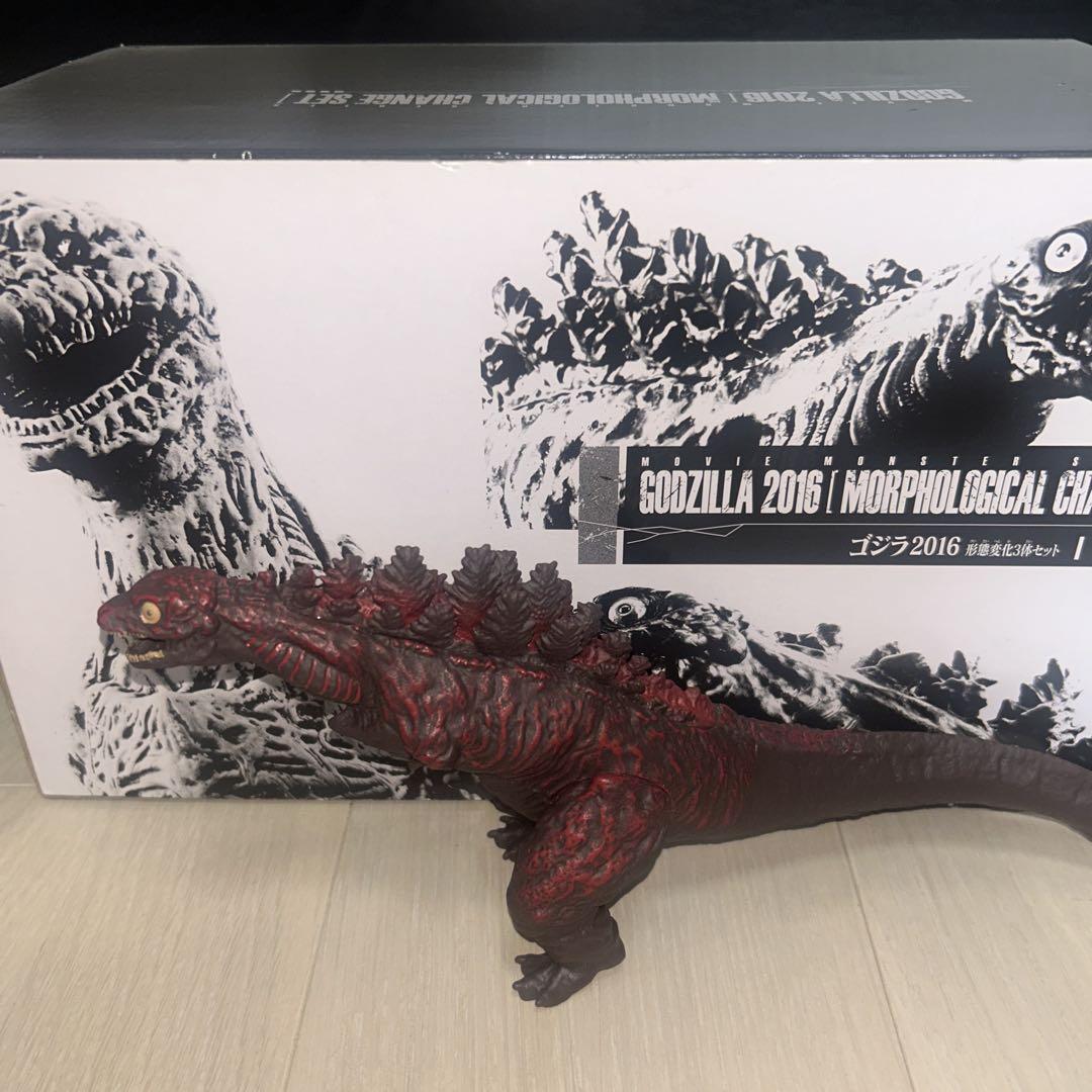 GODZILLAゴジラ2016[MORPHOLOGICAL CHANGE SET 2018 Premium Bandai Shin Godzilla 2016 Figure Morphological