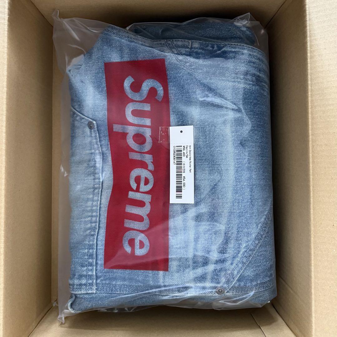パンツ Supreme Worn Double Knee Painter Pant 34