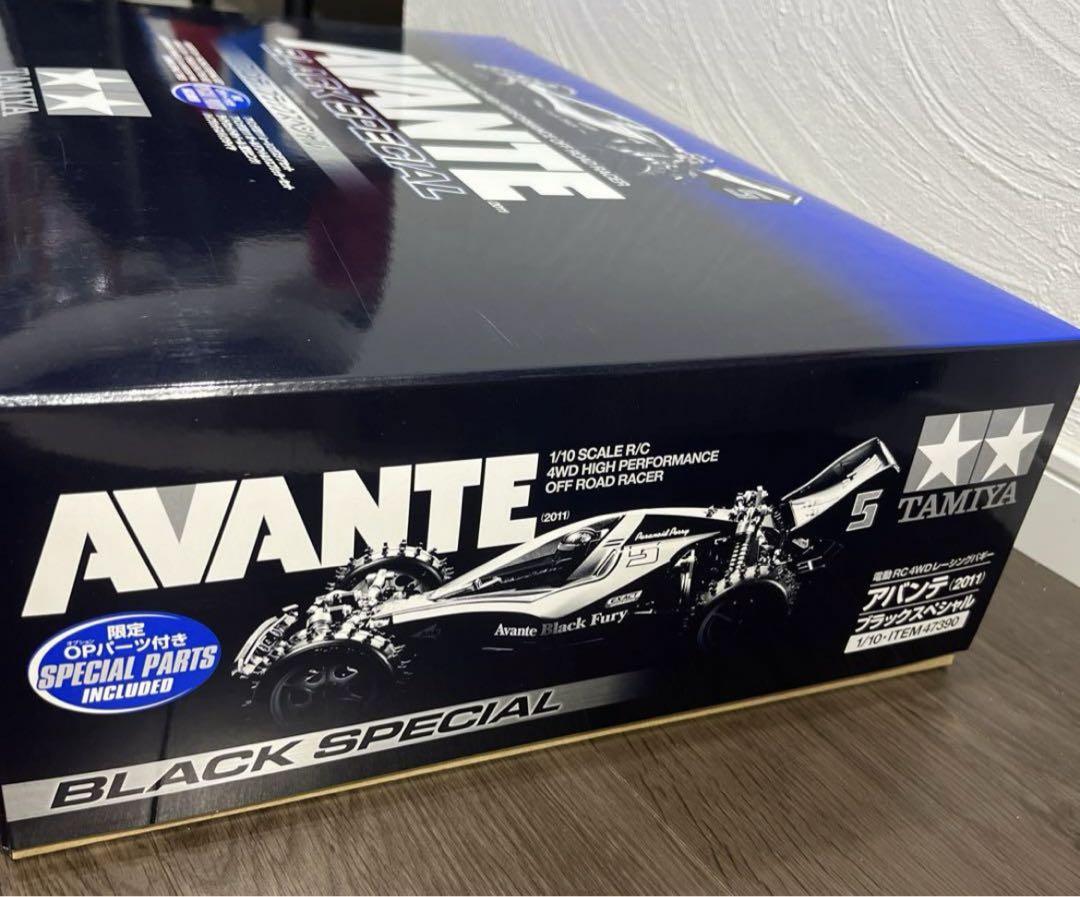 タミヤ 特別企画 1/10RC アバンテ 2011 ブラックスペシャル ラジコン