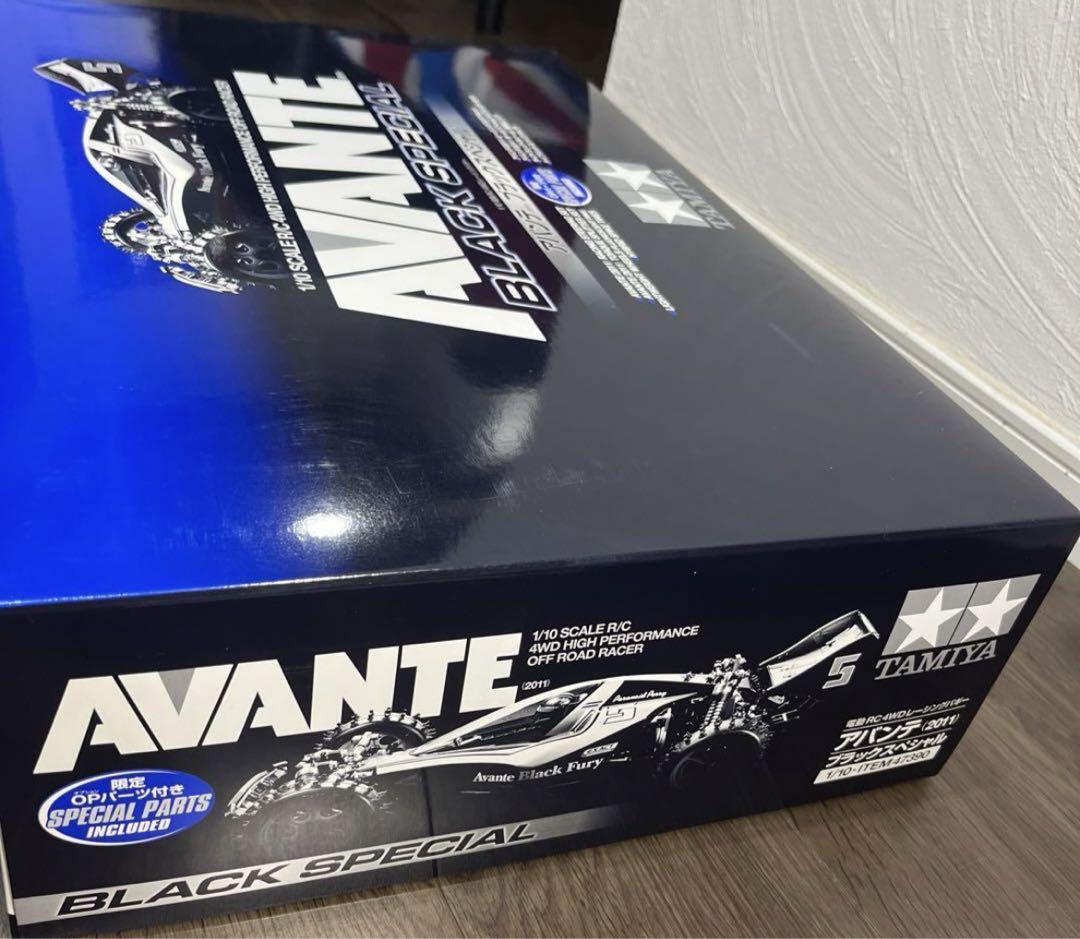 タミヤ 特別企画 1/10RC アバンテ 2011 ブラックスペシャル ラジコン