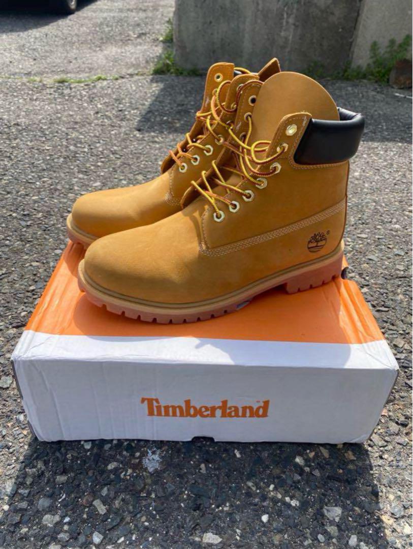 Timberland ベージュ ワークブーツ